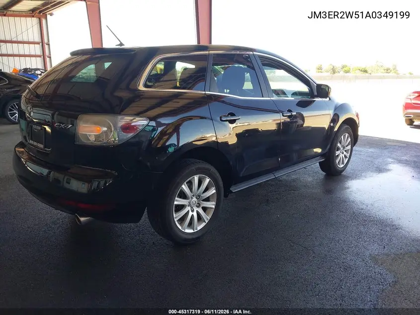 2010 Mazda Cx-7 I Sport VIN: JM3ER2W51A0349199 Lot: 45317319