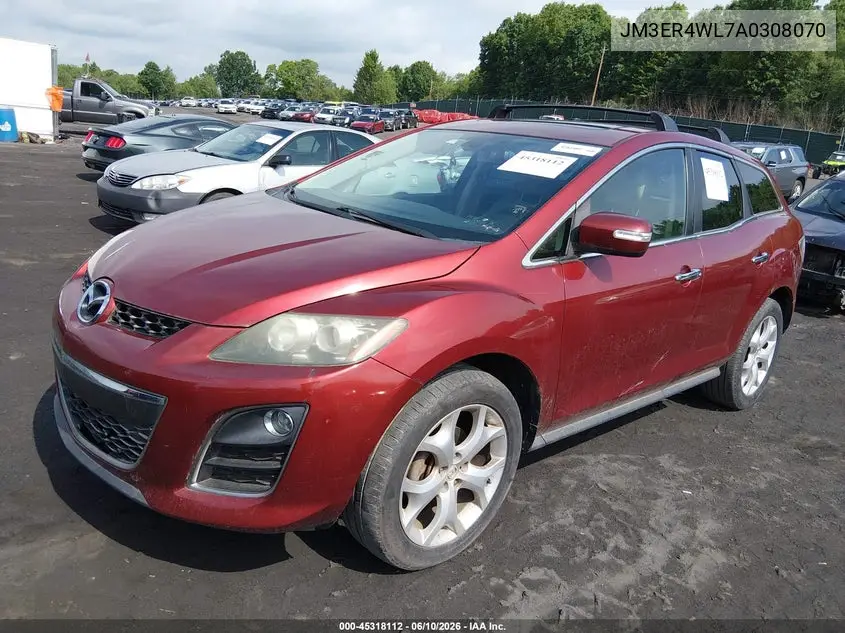 2010 Mazda Cx-7 S Grand Touring VIN: JM3ER4WL7A0308070 Lot: 45318112