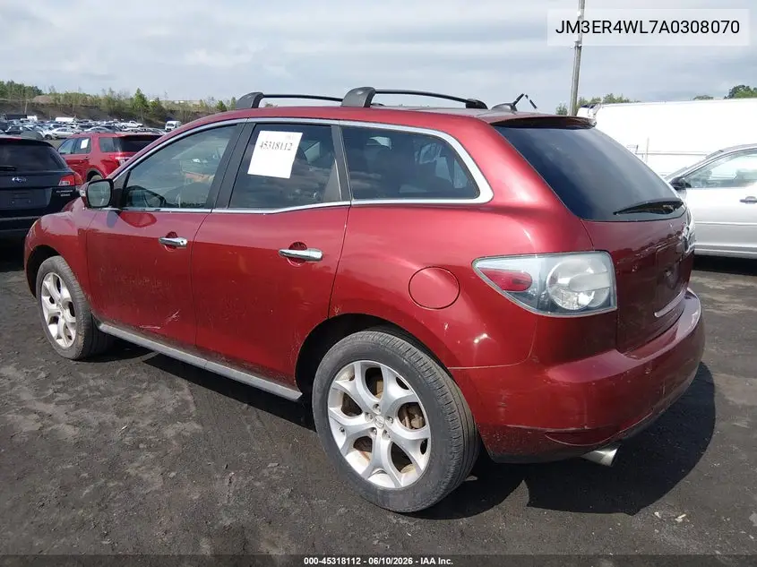 2010 Mazda Cx-7 S Grand Touring VIN: JM3ER4WL7A0308070 Lot: 45318112
