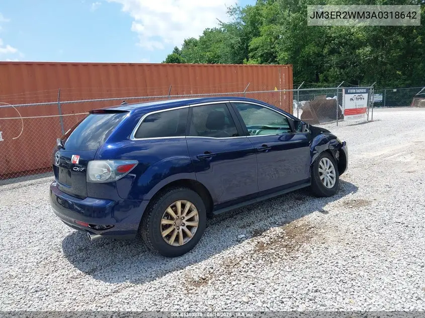 2010 Mazda Cx-7 I Sport VIN: JM3ER2WM3A0318642 Lot: 45353879