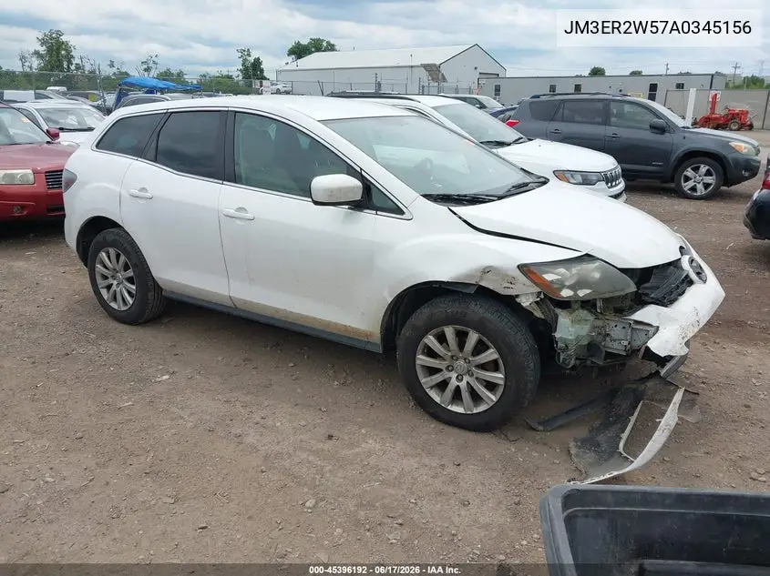 2010 Mazda Cx-7 I Sport VIN: JM3ER2W57A0345156 Lot: 45396192