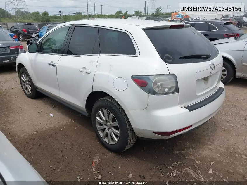 2010 Mazda Cx-7 I Sport VIN: JM3ER2W57A0345156 Lot: 45396192