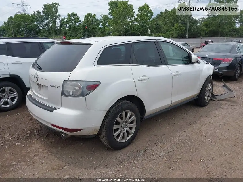2010 Mazda Cx-7 I Sport VIN: JM3ER2W57A0345156 Lot: 45396192