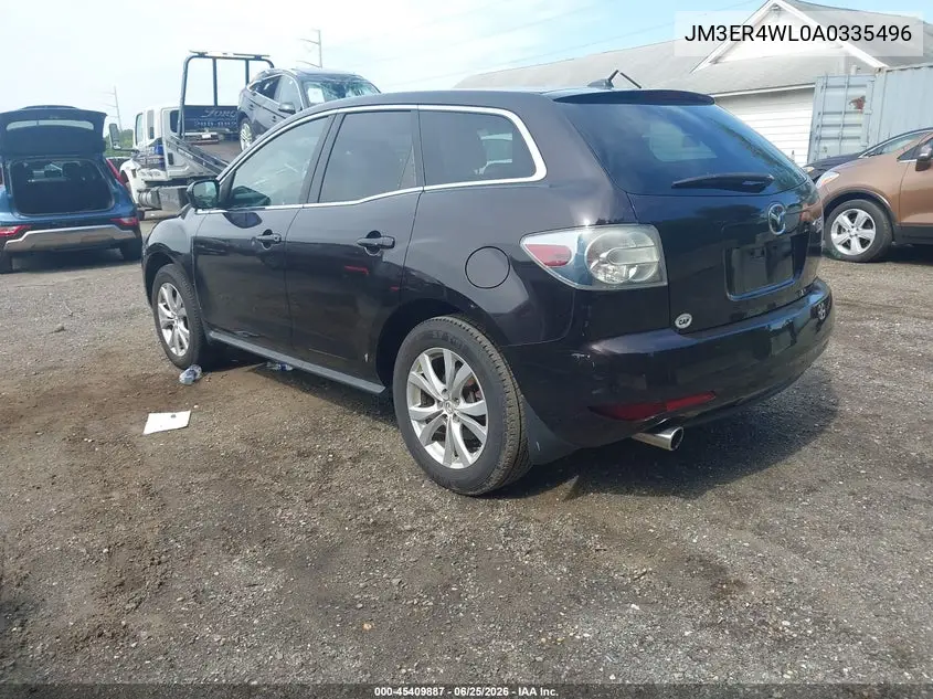 2010 Mazda Cx-7 S Touring VIN: JM3ER4WL0A0335496 Lot: 45409887