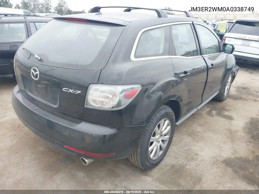 2010 Mazda Cx-7 I Sv VIN: JM3ER2WM0A0338749 Lot: 45436319