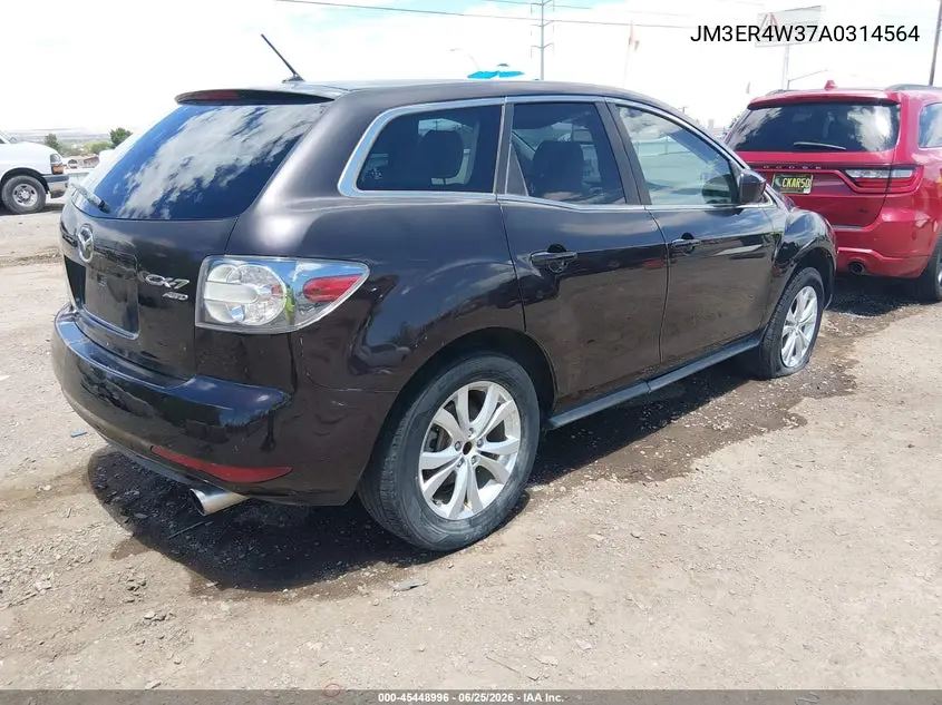 2010 Mazda Cx-7 S Touring VIN: JM3ER4W37A0314564 Lot: 45448996