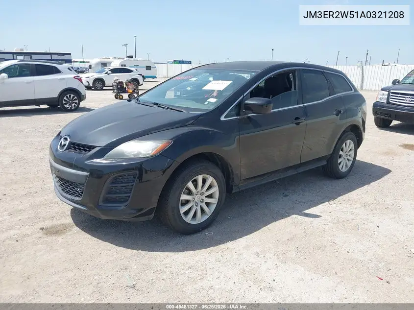 2010 Mazda Cx-7 I Sv VIN: JM3ER2W51A0321208 Lot: 45481327