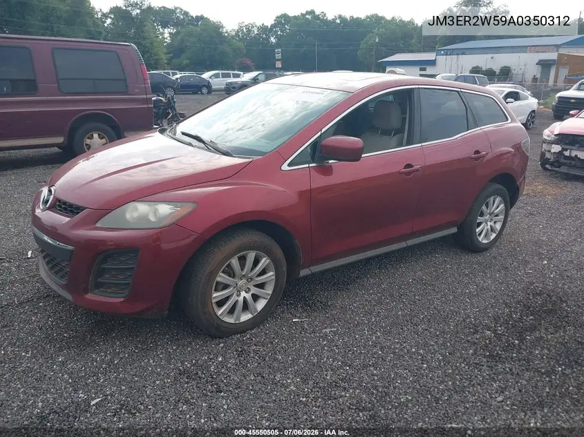 2010 Mazda Cx-7 I Sport VIN: JM3ER2W59A0350312 Lot: 45550505