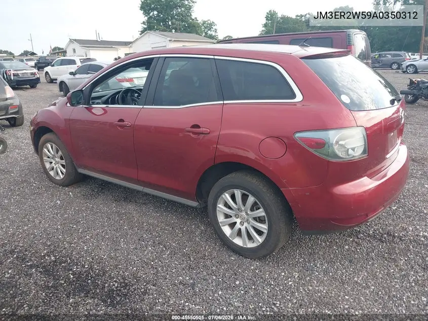 2010 Mazda Cx-7 I Sport VIN: JM3ER2W59A0350312 Lot: 45550505