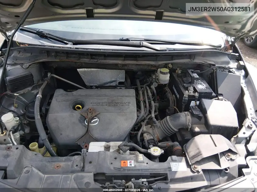 2010 Mazda Cx-7 I Sv VIN: JM3ER2W50A0312581 Lot: 45552508