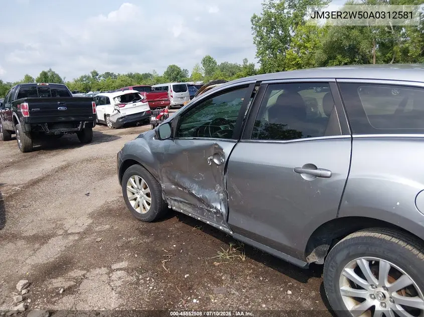 2010 Mazda Cx-7 I Sv VIN: JM3ER2W50A0312581 Lot: 45552508