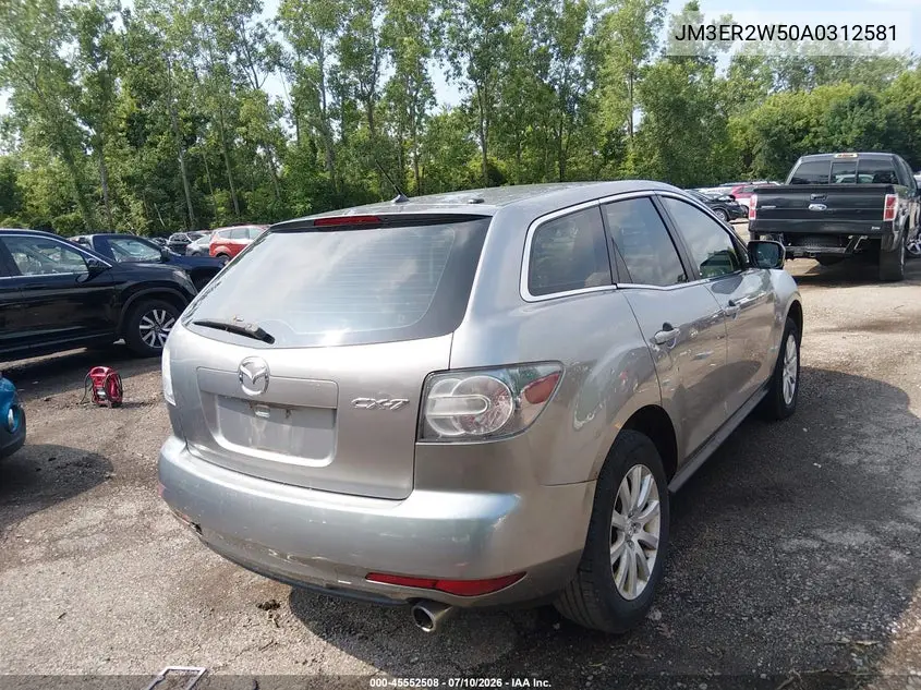 2010 Mazda Cx-7 I Sv VIN: JM3ER2W50A0312581 Lot: 45552508