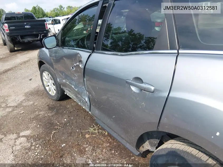 2010 Mazda Cx-7 I Sv VIN: JM3ER2W50A0312581 Lot: 45552508