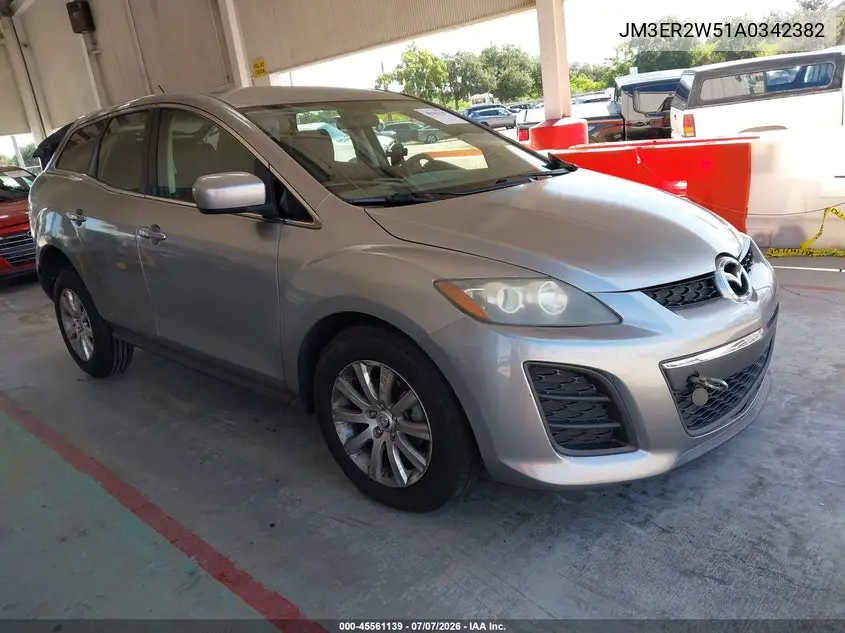 2010 Mazda Cx-7 I Sv VIN: JM3ER2W51A0342382 Lot: 45561139
