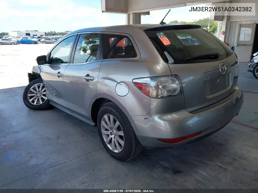 2010 Mazda Cx-7 I Sv VIN: JM3ER2W51A0342382 Lot: 45561139