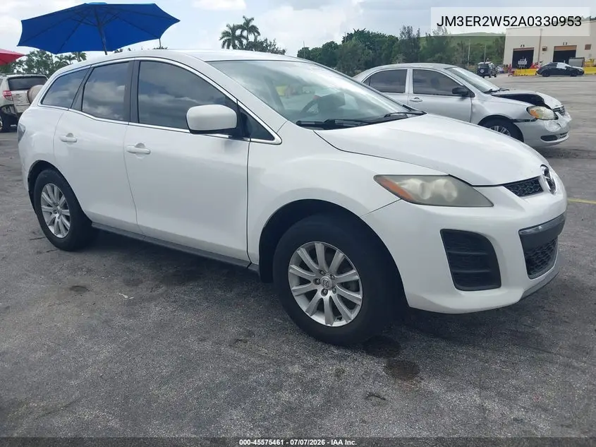2010 Mazda Cx-7 I Sv VIN: JM3ER2W52A0330953 Lot: 45575461