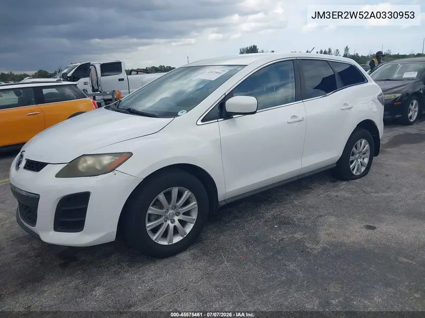 2010 Mazda Cx-7 I Sv VIN: JM3ER2W52A0330953 Lot: 45575461