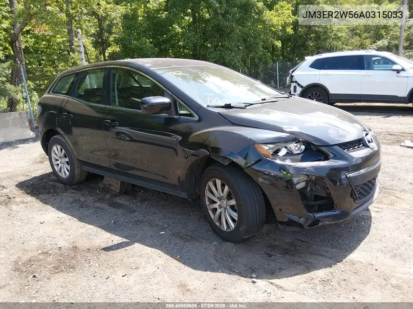 2010 Mazda Cx-7 I Sv VIN: JM3ER2W56A0315033 Lot: 45588606
