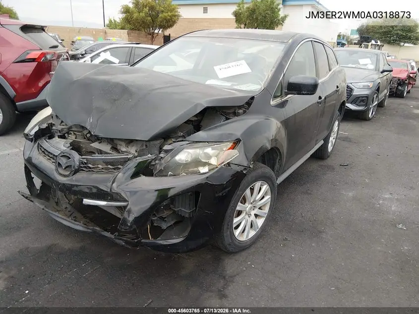 2010 Mazda Cx-7 I Sport VIN: JM3ER2WM0A0318873 Lot: 45603765
