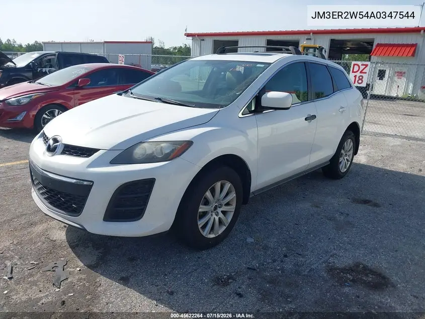 2010 Mazda Cx-7 I Sport VIN: JM3ER2W54A0347544 Lot: 45622264