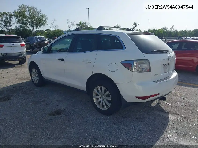 2010 Mazda Cx-7 I Sport VIN: JM3ER2W54A0347544 Lot: 45622264