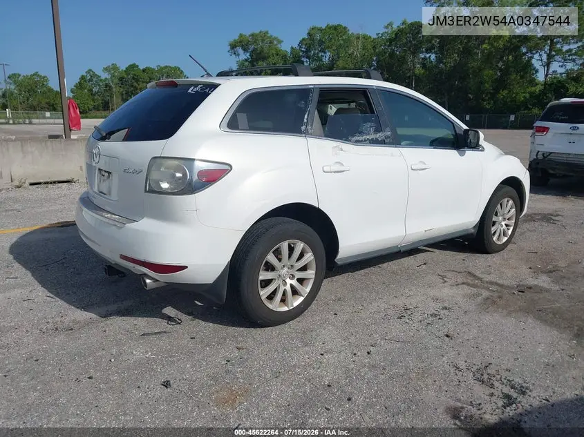 2010 Mazda Cx-7 I Sport VIN: JM3ER2W54A0347544 Lot: 45622264