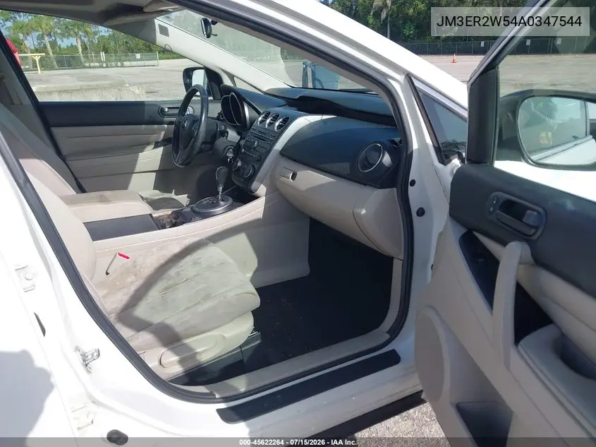 2010 Mazda Cx-7 I Sport VIN: JM3ER2W54A0347544 Lot: 45622264