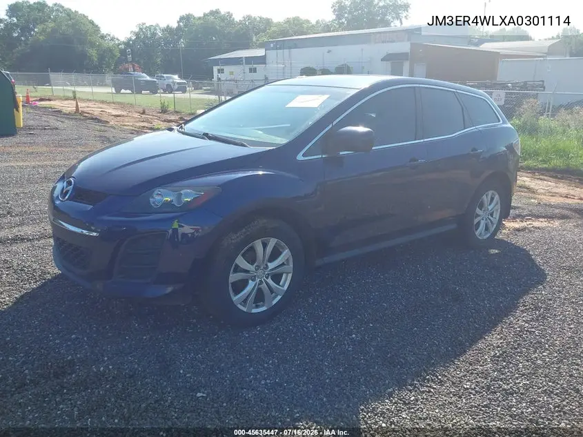 2010 Mazda Cx-7 S Touring VIN: JM3ER4WLXA0301114 Lot: 45635447