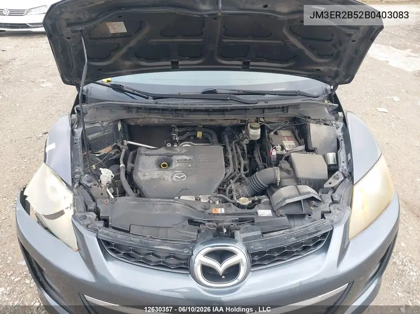 2011 Mazda Cx-7 VIN: JM3ER2B52B0403083 Lot: 12630357