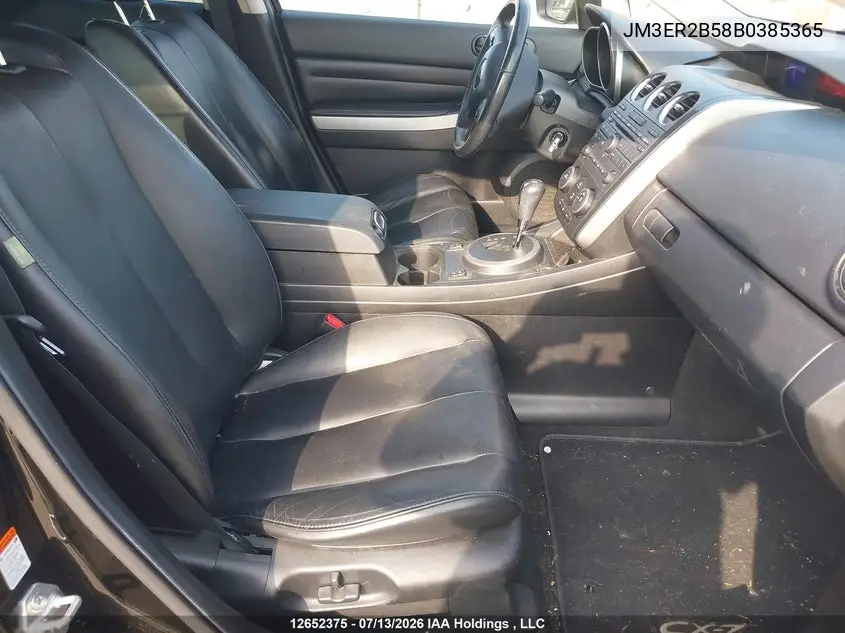 2011 Mazda Cx-7 Gx VIN: JM3ER2B58B0385365 Lot: 12652375