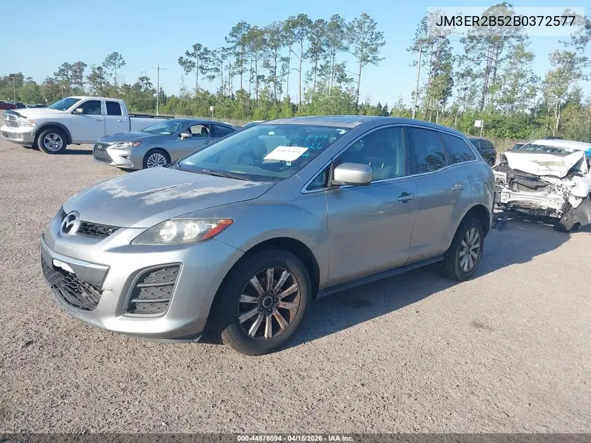 2011 Mazda Cx-7 VIN: JM3ER2B52B0372577 Lot: 44876594