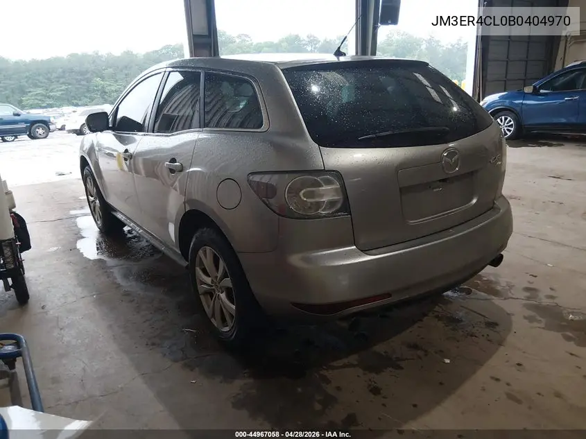 2011 Mazda Cx-7 S Touring VIN: JM3ER4CL0B0404970 Lot: 44967058