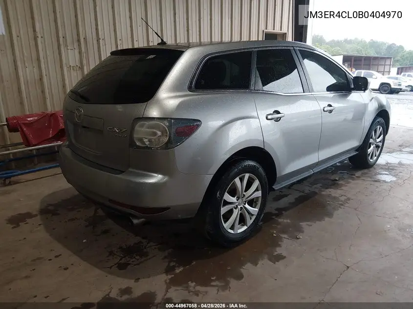 2011 Mazda Cx-7 S Touring VIN: JM3ER4CL0B0404970 Lot: 44967058