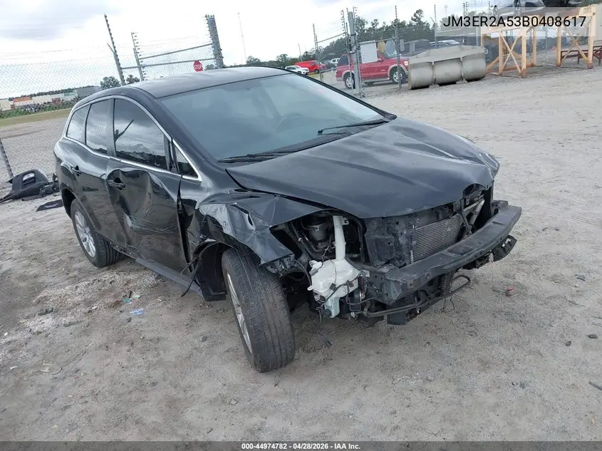 2011 Mazda Cx-7 I Sv VIN: JM3ER2A53B0408617 Lot: 44974782