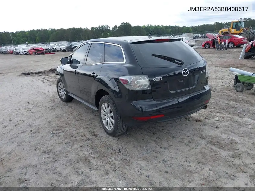 2011 Mazda Cx-7 I Sv VIN: JM3ER2A53B0408617 Lot: 44974782