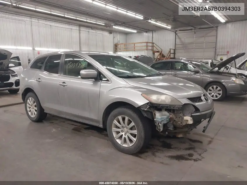 2011 Mazda Cx-7 I Sv VIN: JM3ER2A57B0394303 Lot: 45074358