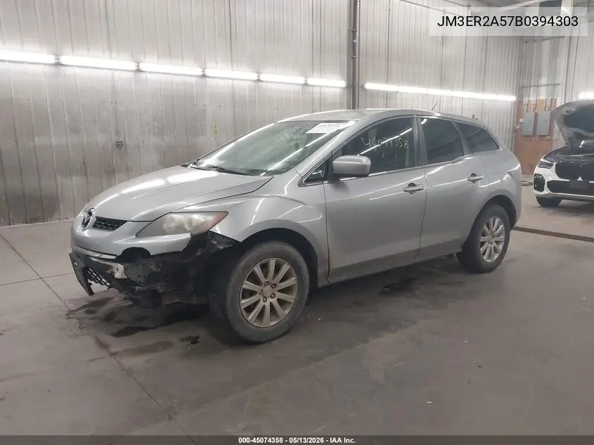 2011 Mazda Cx-7 I Sv VIN: JM3ER2A57B0394303 Lot: 45074358