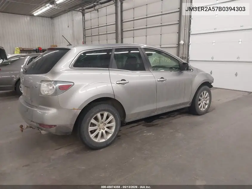 2011 Mazda Cx-7 I Sv VIN: JM3ER2A57B0394303 Lot: 45074358