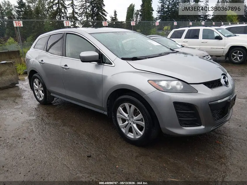2011 Mazda Cx-7 S Touring VIN: JM3ER4CL3B0367896 Lot: 45096757