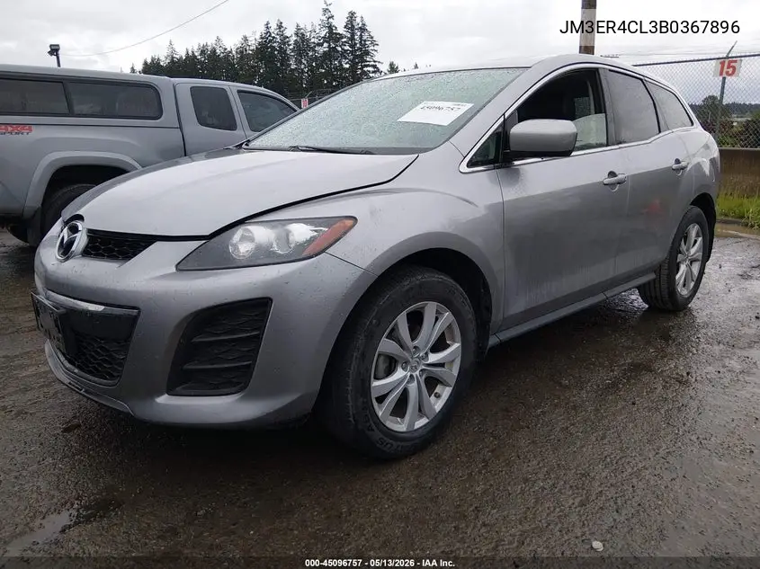 2011 Mazda Cx-7 S Touring VIN: JM3ER4CL3B0367896 Lot: 45096757
