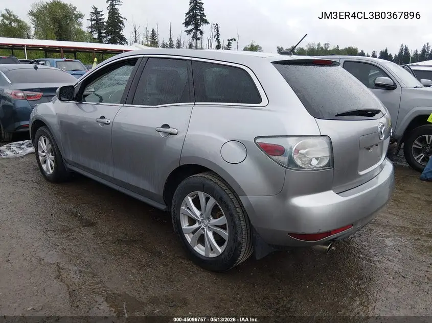 2011 Mazda Cx-7 S Touring VIN: JM3ER4CL3B0367896 Lot: 45096757