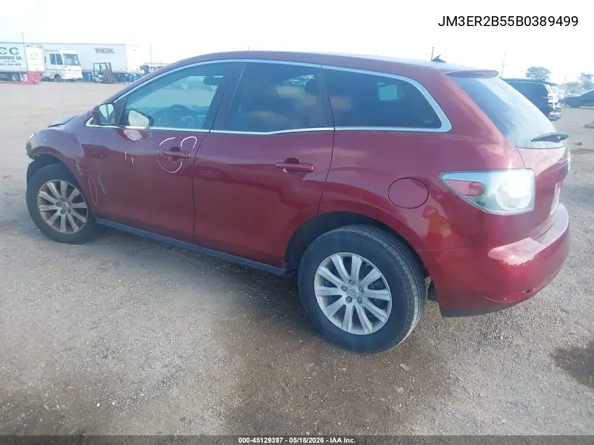 2011 Mazda Cx-7 I Sport VIN: JM3ER2B55B0389499 Lot: 45129397