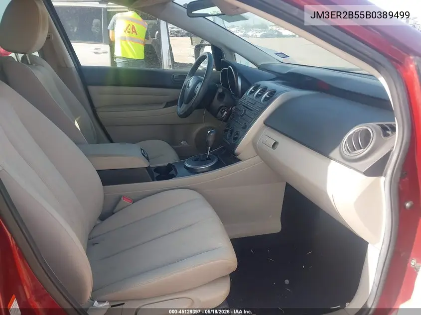 2011 Mazda Cx-7 I Sport VIN: JM3ER2B55B0389499 Lot: 45129397