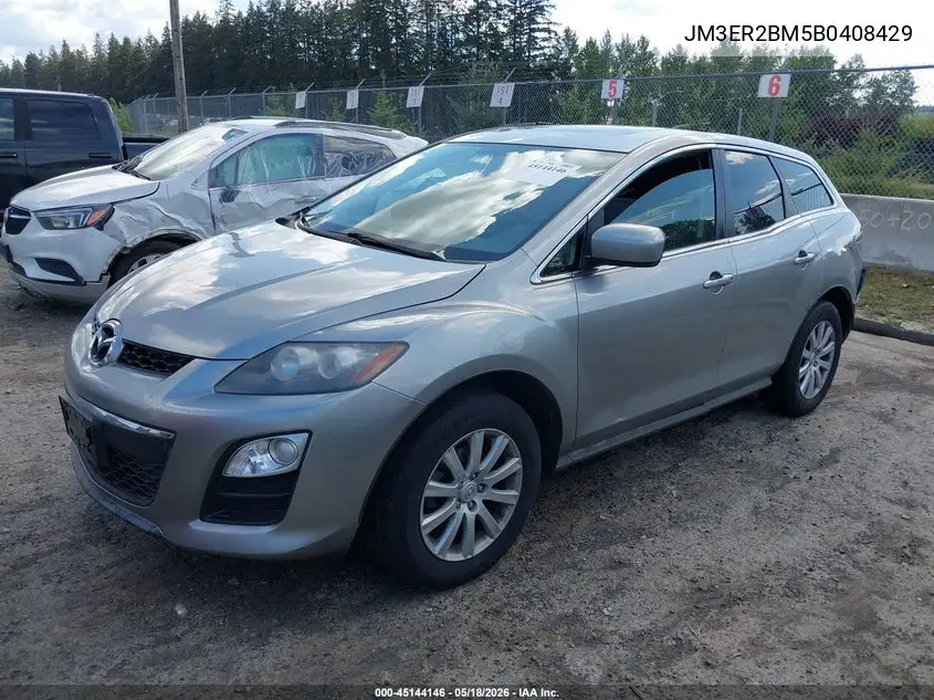2011 Mazda Cx-7 I Sport VIN: JM3ER2BM5B0408429 Lot: 45144146