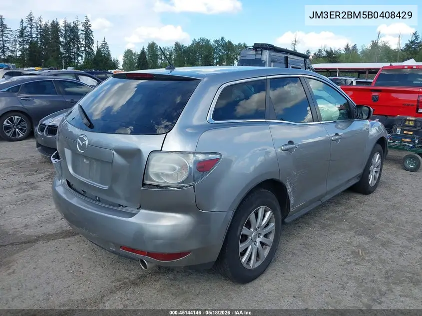 2011 Mazda Cx-7 I Sport VIN: JM3ER2BM5B0408429 Lot: 45144146