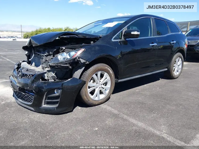 2011 Mazda Cx-7 S Grand Touring VIN: JM3ER4D32B0378497 Lot: 45147160