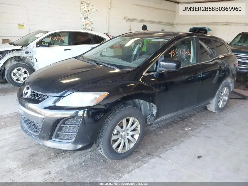 2011 Mazda Cx-7 I Sport VIN: JM3ER2B58B0369960 Lot: 45159768