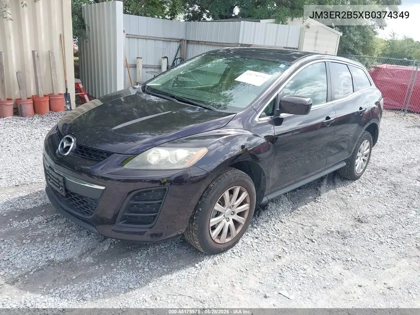 2011 Mazda Cx-7 I Sport VIN: JM3ER2B5XB0374349 Lot: 45178971