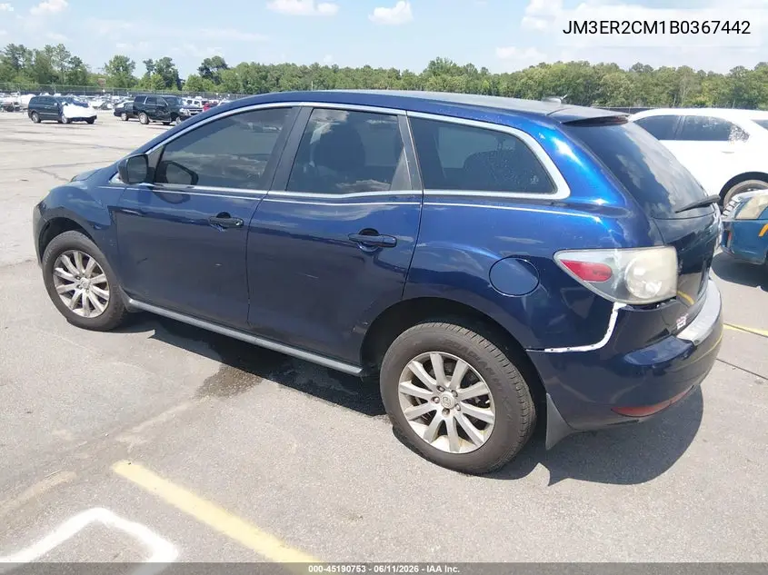 2011 Mazda Cx-7 I Touring VIN: JM3ER2CM1B0367442 Lot: 45190753