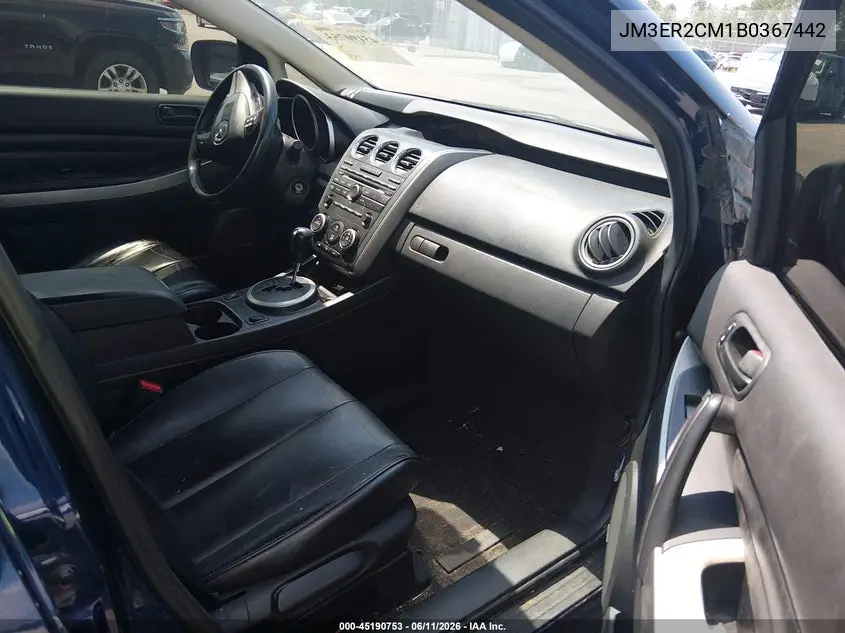 2011 Mazda Cx-7 I Touring VIN: JM3ER2CM1B0367442 Lot: 45190753